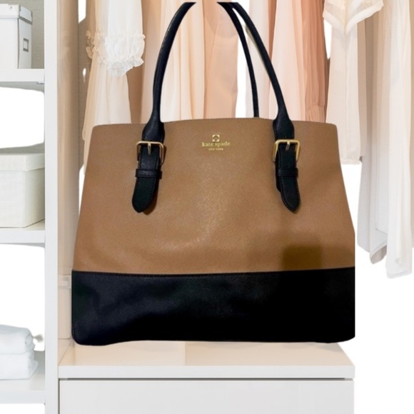 Kate Spade Cove Street Airel Dune/Black - Picture 2 of 14